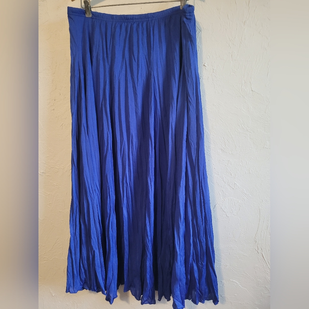 Zac & Rachel Vibrant Blue A-Line Skirt